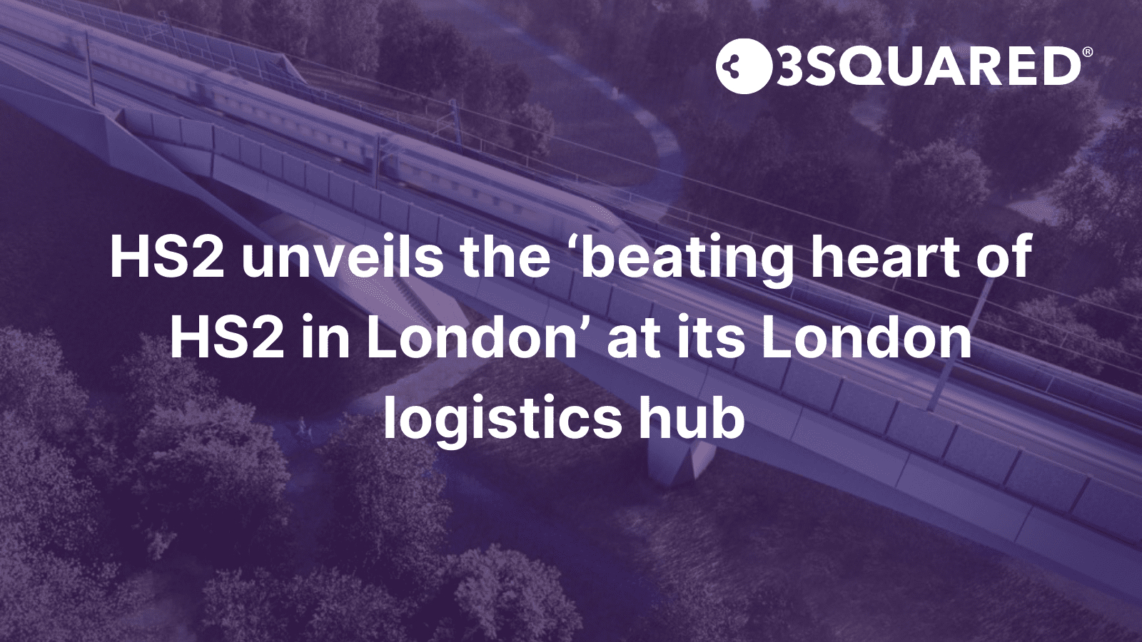 HS2 London logistics hub