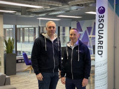 3Squared team at new offices