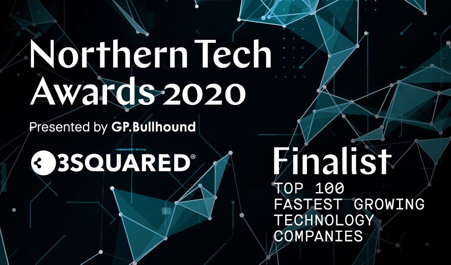 3Squared finalists at Northern Tech Awards 2020