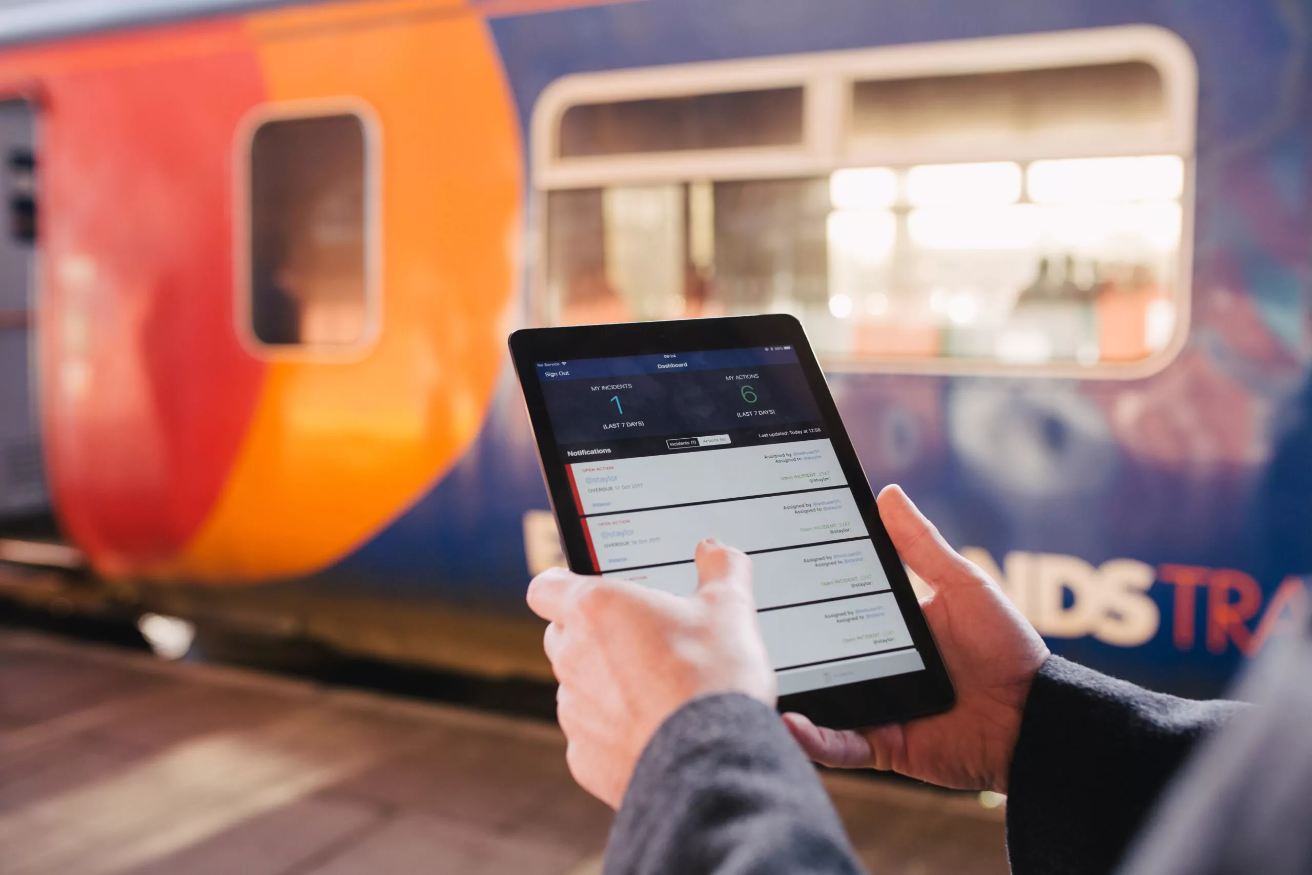 Rail Customers using 3Squared Software