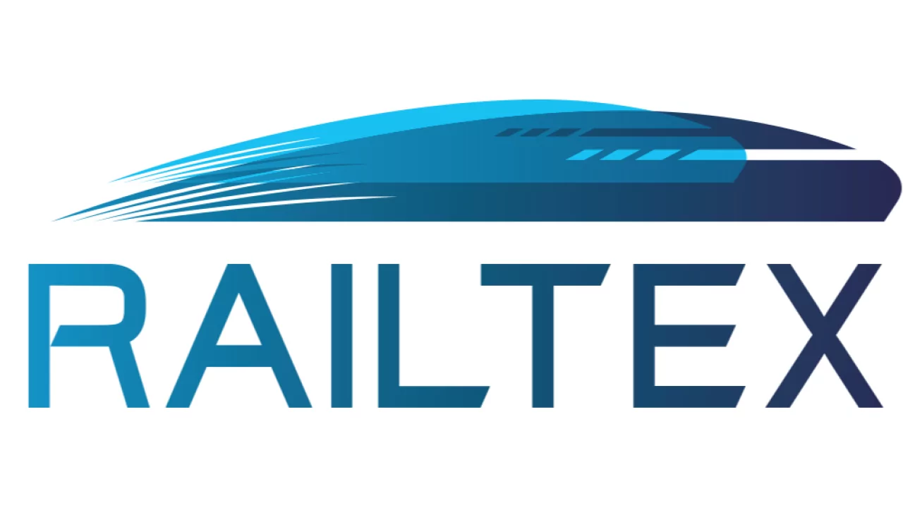 Railtex logo.