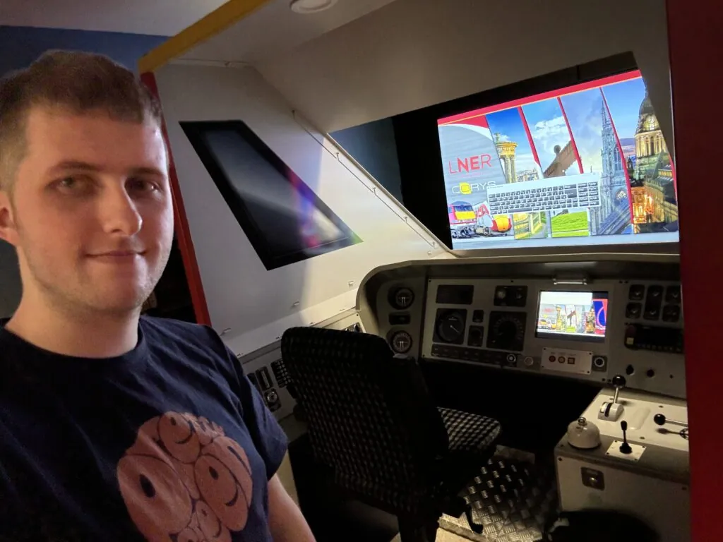 Jack on LNER simulator