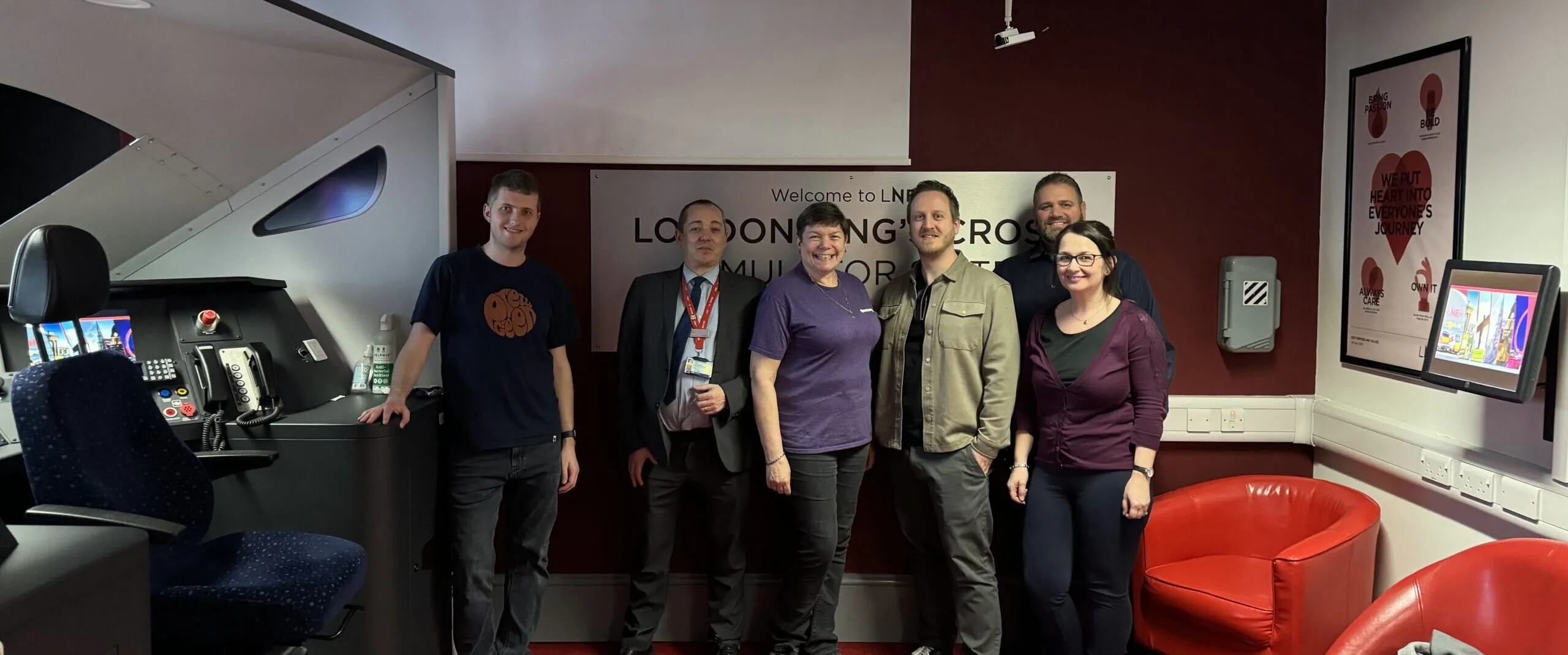 Team visit to LNER
